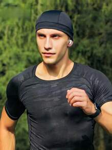 Musion Doublure de casque en maille absorbante de la transpiration, calotte crânienne à séchage rapide, Bonnet de sport pour coureur, motocycliste