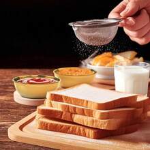 6/9/12 Pcs 9cm/3.46" Golden Stainless Steel Soy Sauce Dish Mini Individual Bowls Round Seasoning Dipping Sauce Plate For Sushi Tomatoes BBQ Appetizer Dip, Cheese Saucer Luxury Dish Set