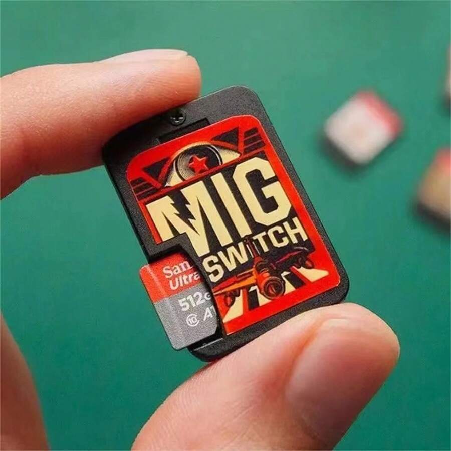 2025 Mig Switch V2 NS Mig Blitzkartenstecker & spielfähige modifizierte