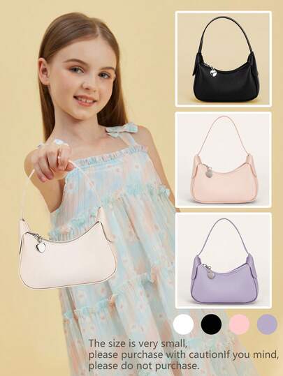 1 pieza Bolso de mano mini de princesa lindo para niñas, uso diario y regalo de cumpleaños