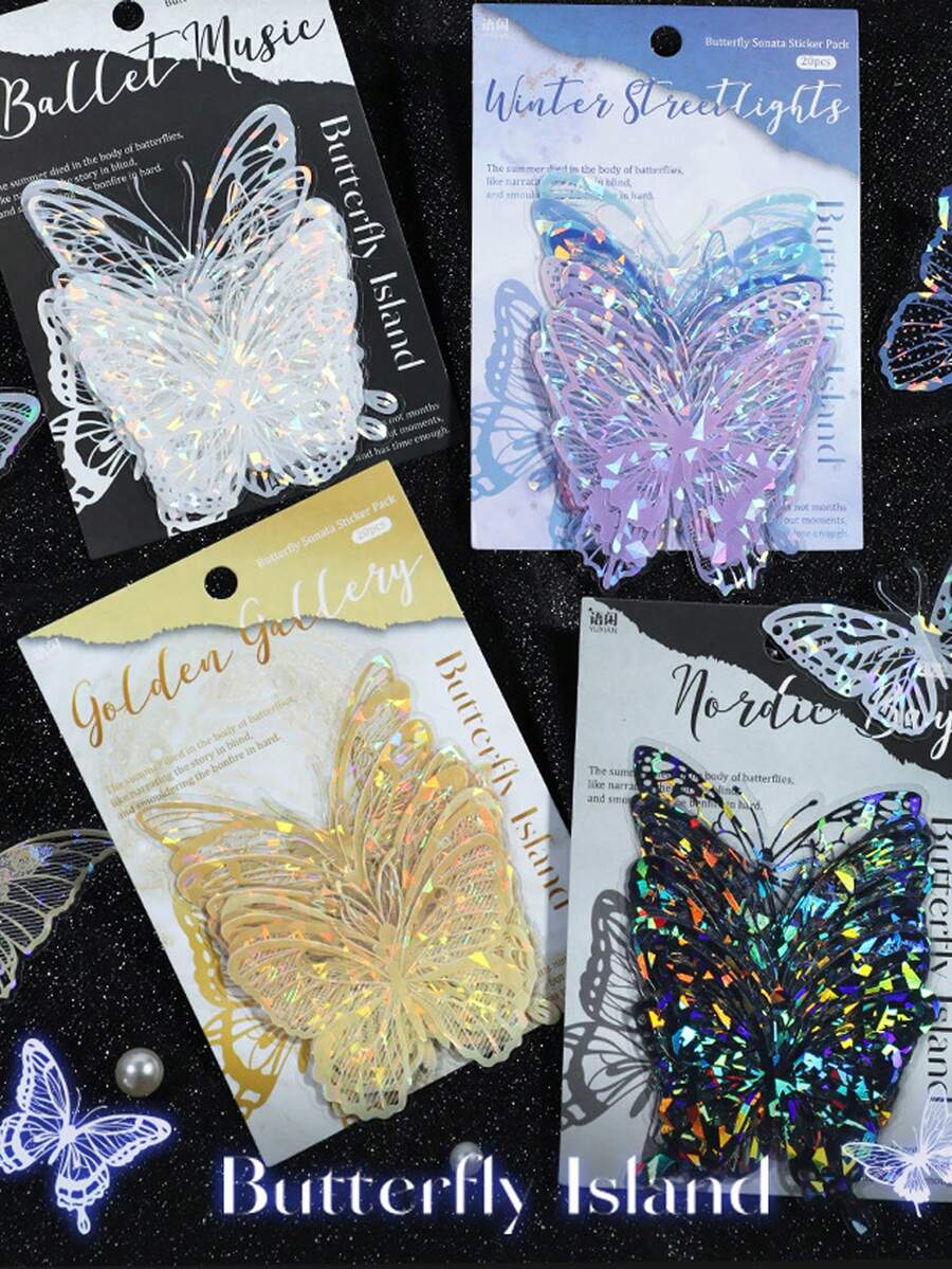 20 sztuk błyszczących naklejek motyli, DIY dekoracyjne naklejki motyli do dekoracji imprez, wystroju domu, odpowiednie na imprezy, wesela, święta, walentynki, Boże Narodzenie, Wielkanoc, Dzień Matki, urodziny, wystrój pokoju, wystrój ściany, wystrój sypialni, wystrój łazienki, wystrój pokoju, wystrój domu, tapeta do salonu, naklejki ścienne, tapety, wystrój kuchni