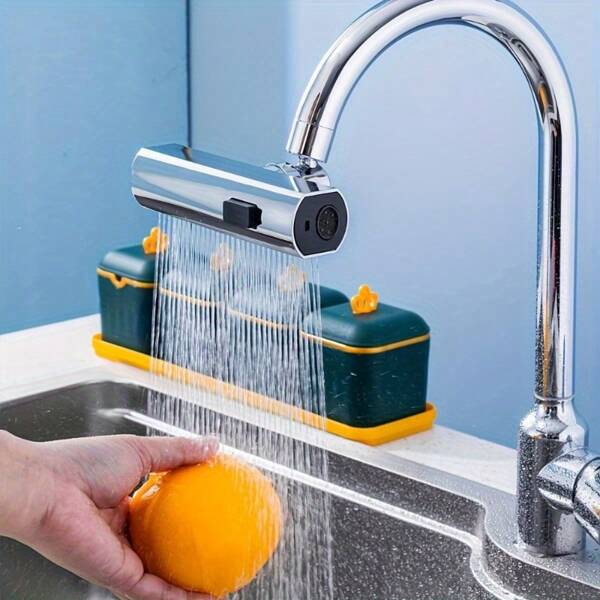 1 Stück Universeller multifunktionaler Wasserhahn-Adapter - Vielseitiges Design für Bad, Waschbecken & Spüle - langanhaltend Ersatzzubehör, erweiterte Funktionalität - eine unverzichtbare Verbesserung für den Haushalt mit einfacher Installation