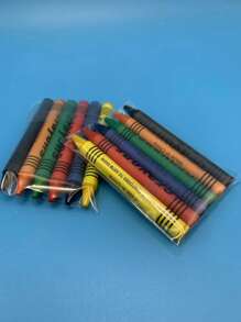 10 paquetes de 4 colores con 40 crayones de tamaño estándar por paquete - Paquete de mini crayones con crayones; Barra de pintura al óleo graffiti, pintura para colorear, material escolar para niños, crayones sueltos, regalos para fiestas, maestros, útiles escolares, crayones de viaje, de vuelta a la escuela, útiles escolares