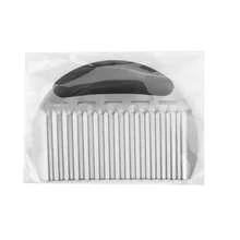 1 Peça Faca Ondulada de Aço Inoxidável, Cortador Ondulado de Batata e Vegetais, Faca Ondulada de Cozinha para Ralar Salada, Fatiar Pepinos, Cenouras, Frutas e Vegetais