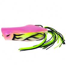 HENGJIA 1 件装 7 厘米/14 克软鳐蛙波爬钓鱼诱饵假鱼钩摇摆饵鲤鱼钓鱼渔具 - 彩色 - 查看 17