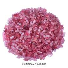 Pierres de quartz de fraise naturelles, puces pour la décoration maison DIY, cristaux de démagnetisation Feng Shui, remplissage de vase et de pot, substrat de petit aquarium, décoration de maison, décoration de chambre, vase à fleurs, vase en verre