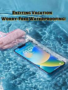 IPX8 Waterproof Phone Pouch Impermeable | Universal Deep Diving Case With 4-Layer Protection | Swimming & Snorkeling Phone Dry Bag For Summer Beach - Multicolor - View 3