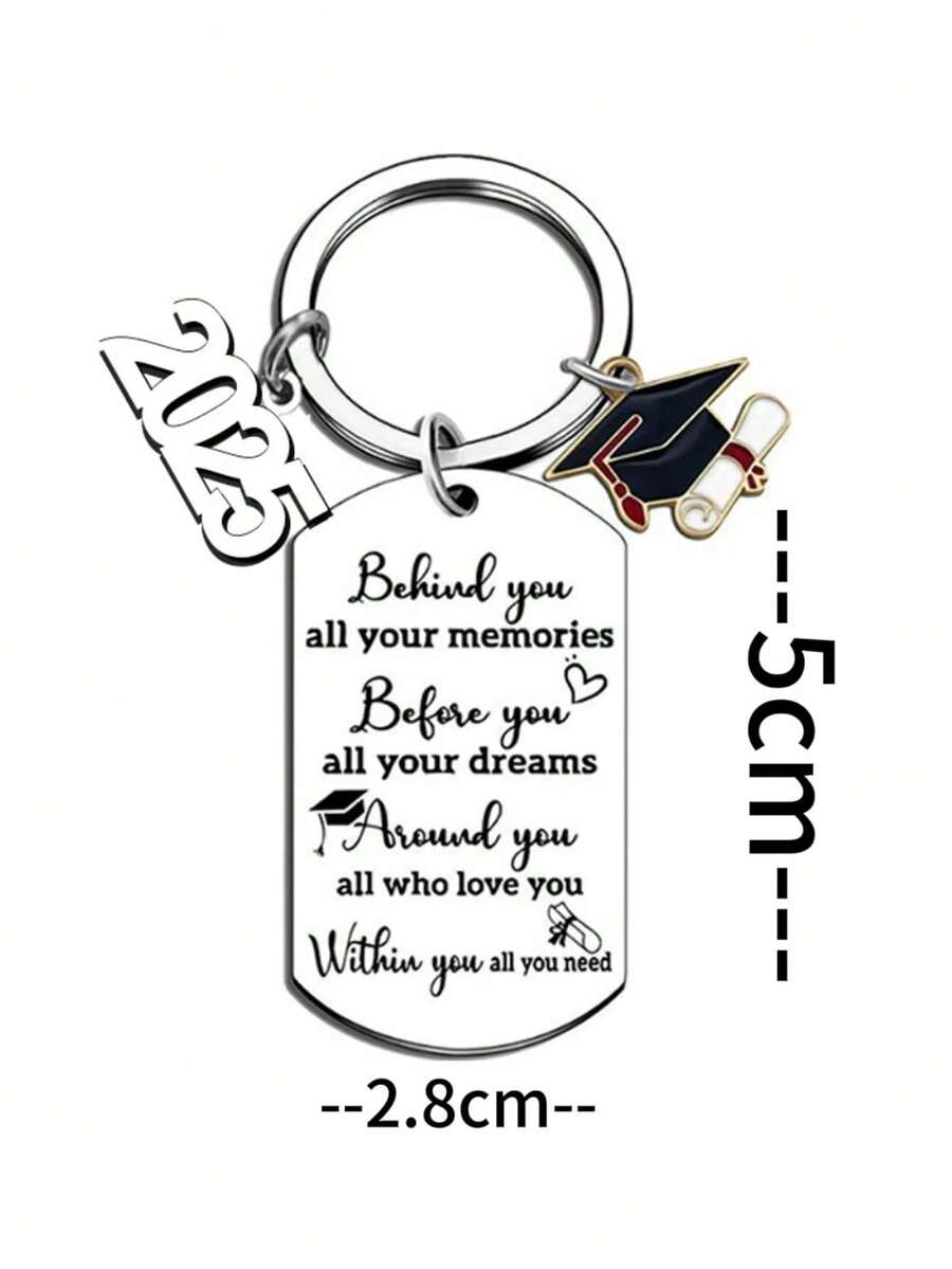A Cute Graduation Keychain For The 2025 Graduates, Perfect As A ...