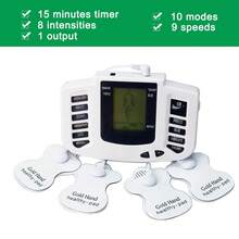 TENS Muscle Stimulator Electric Pulse Body Massager, Multi-Function Massage Device With 16 Electrode Pads - Multicolor - View 10