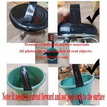 1 Roll Black Woven Fabric Adhesive Tape, High Sticky Leather Repair Patches, Waterproof And Scratch-Resistant, Suitable For Sofa, Furniture, Car Seats, Boat Seats, Chairs, Interior Decor, Etc. - Black - View 4