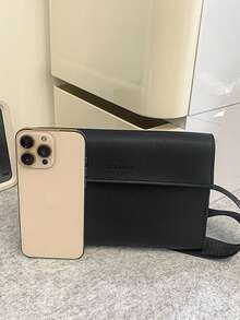 Crossbody Mini Bag Sling Bag Shoulder Bag Square Bags Messenger Bags Mini Multi-Layer Black Small Travel Phone Bag Messenger Bag Clutch Bag - Multicolor - View 5