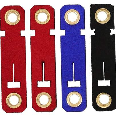 Conjunto de 4 anéis para pernas de pássaros, clipes para pernas de pássaros, faixas para pernas de pássaros, etiquetas, comida para papagaios, anéis para pernas de papagaios, calopsitas, anéis de identificação de pássaros (cor aleatória)