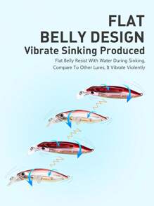 KINGDOM Kingdom Slow Sinking Pencil Noise Minnow Sea Fishing Lures 70mm 12g 55mm 7g Swimbaits Swing Hard Baits Wobblers Fishing Tackle