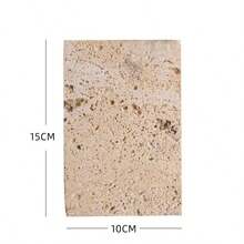 1PC Natural Hole Stone Jewelry Tray - Vintage Marble Ring Dish For Earrings & Necklaces, Boho Photo Prop For Jewelry Display, Aesthetic Jewelry Organizer Plate, Decorative Storage Dish For Women, Bridesmaid Gift Organizer Storage Box Travel Gifts Back To School - Multicolor - View 6