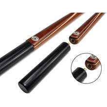 Deluxe Edition Snooker Cue 3/4 Jointed Handmade Pool Cue Ash Shaft Billiard Cue 3 Piece 57" 18oz Tip 10mm With Extension Accessories Hard Case/Bag Options To Choose - Option 1(Cue & Mini Butt) - View 5