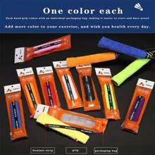2pcs/9pcs Premium Badminton Racket Towel Grip, Anti-Slip Sweat Absorbing Shock Absorbing Universal Wrap Tape, Suitable For Tennis, Squash, Pickle Ball Rackets, Baseball Bats, Field Hockey Sticks And Various Sports & Fitness Equipment, DIY Customizable Design, Attractive Colors, Practical And Cost-Effective