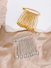 10pcs/Set Waist Clips For Pants, Anti-Slip Safety Pins Clothing Accessories, Waist Decoration