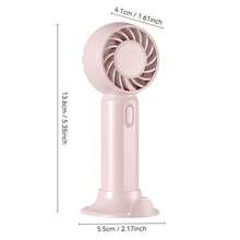 1 Pc Handheld Misting Mini Fan,Portable Fan ,USB Fan Rechargeable, Eyelash Fans For Women Makeup,Three- Speed Fan For Party Gift,For Summer And For Outdoor,Sport,Travel,Kitchen,Bedroom,School,Office,And For Woman,Man,Children,Adult