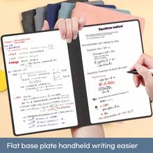 Whiteboard Notebook, A5, A4, Portable, Erasable, Desktop Memo, Message Board, Writing Board, Sketch Pad, Foldable, Handwriting Board, Suitable For Students, Office Workers, Teachers, Business People, Housewives, Designers, Creative Workers, Classroom, Office, Home, Meeting Room, Study Room, Daily Learning, Office Work, Meeting Notes, Brainstorming - Multicolor - View 3