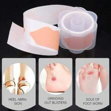 1/2 Roll Of 30 Hydrocolloid Gel Foaming Bandages - Waterproof Adhesive Foot Care Pad For Heel Wear, Blistering And Foot Wear - Pain Pad With Insole Protection - Multicolor - View 7