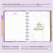 iscool Caderno Disco + Iscool 140 Fls Inteligente Mármore Cores