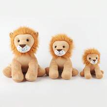 Keylingwd 1pc 6.7in/9.8in/11.8in Cute Lion Plush Doll - Soft Stuffed Animal Cub, Available In 3 Sizes, Suitable For Children's Gift And Nursery Decor - Multicolor - View 6