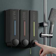 1 件 300 毫升酒店皂液器 | 单/双/三头壁挂式洗手液瓶 返校