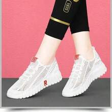 TENIS BLANCOS PARA DAMA - Blanco - Ver 1