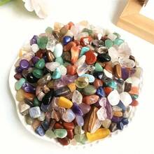 200 szt./150 szt./100 szt./50 szt./30 szt./20 szt./10 szt./5 szt. Naturalne kryształowe polerowane kruszone kamienie, surowe kamienie, mieszane kolorowe polerowane kamienie, kamienie bębnowane, kamienie do akwariów, kamienie do doniczek, dekoracyjne kamienie do oczek wodnych, miniaturowe kamienie dekoracyjne - Wielokolorowe - Zobacz 5