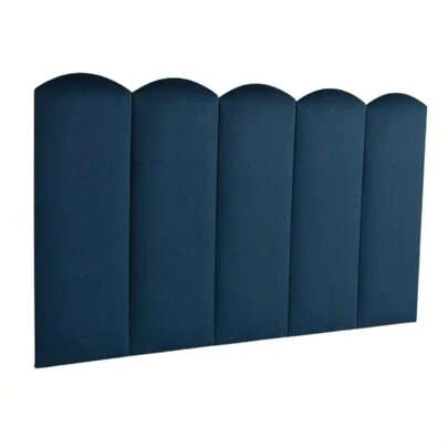 Kit Cabeceira de Cama Casal 45x20 Adesiva NUVEM Para Box INFANTIL - 5 UNIDADES