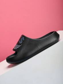 Kinder Weichschaum Hausschuhe, leichte rutschfeste komfortable niedliche Cartoon Strandlatschen, atmungsaktive Riemen Lässig Slides für Jungen Mädchen