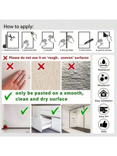 Roll Of Textured Vinyl 3d Wand Stickers Waterproof Self Adhesive Wallpaper.Natural Wood Texture, Easy To Clean Detachable, Directly Matches DIY Home ation, Ceilings, Partitions Curved Room Bedroom Bathroom Living Paper Papers Kitchen ation Stuff Ho Art Wallpapers view 8