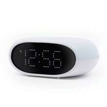 Reloj despertador de mesa con luz de noche cambia de color - Capello - Blanco - Ver 1