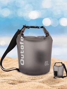 YESPACE 5L/10L/15L/20L/30L 防水乾袋 游泳背包 激流泛舟與衝浪袋 登山與戶外運動袋 適用於獨木舟、激流泛舟、划船、游泳、滑雪裝備 - 磨砂灰 - 查看 5