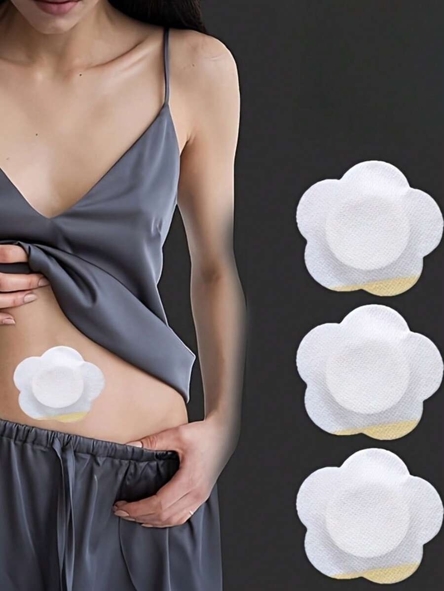 50pcs Disposable Navel Sticker, Breathable Non-Woven Fabric Navel Patch - Comfortable Fit For All Skin Types
