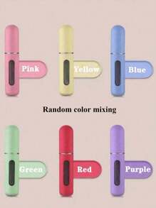 1/2/4pcs Refillable And Reusable 5ml Portable Perfume Spray Bottle, Convenient Cosmetic Sample Container For Perfume Storage And Carrying