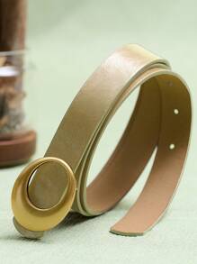 High-End Fashion Urban Lady Gold Plated Burgundy Leather Belt, Versatile For Various Occasions: Casual, Elegant, Business, Party, Vintage, Sexy, Cute, Aristocratic Summer, School Fall, Autumn, Halloween