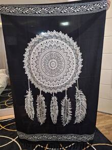 Macaw Beach Cover-Up Sun Dreamcatcher Various Prints Beachwear - 43 - Xem 2