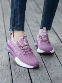 Women's Lightweight Shoes, Steel Toe Shoes, Outdoor Sports Shoes, Women's Hiking Shoes, Anti-Smash, Anti-Puncture, Outdoor Work Boots, Industrial Construction Warehouse Anti-Collision Work Labor Protection Shoes - Pink - View 6