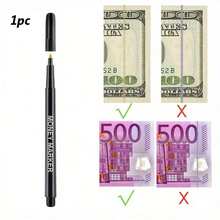 1/5/10支装便携式迷你验钞笔，用于验证多种国家纸币的真伪，开学季必备 - 彩色 - 查看 15