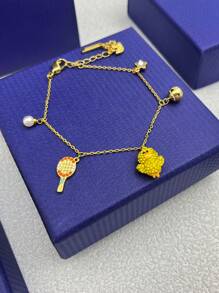 1 pièce Bracelet élégant et haut de gamme pour femme en forme de serpent avec cristaux rouges et base de bracelet réglable, idéal pour une utilisation quotidienne, cadeau parfait pour les fêtes pour les femmes