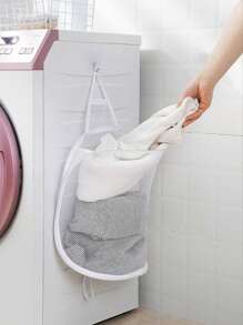 1/2/4pcs Foldable Wall-Mounted Laundry Hamper Clothes Dirty Laundry Hamper Hanging Laundry Hamper Suitable For Bathroom Bedroom
