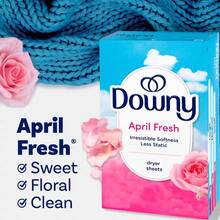 Downy April Fresh Fabric Softener Dryer Sheets