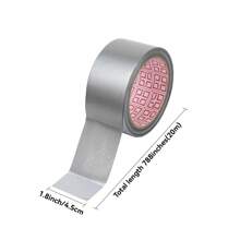 CILIA [8 Colors]1pc Heavy Duty Duct Tape 1.8 Inch X 22 Yards,Extra Strong Waterproof Adhesive For DIY,Repairs,Crafts(White/Black/Red/Blue/Gray/Yellow/Pink/Orange)