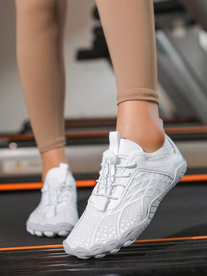 1 Pair New Summer Women Aqua Water Shoes Quick Dry Lightweight Anti-Slip Beach Wading Socks Outdoor Low Top Female Barefoot Shoes, Suitable For Beach Vacation, Travel, Swimming And Fishing