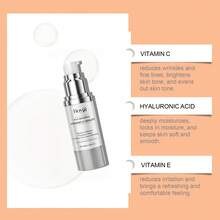 Vitamin C Face Serum – Hydrating & Brightening Skin Care For A Radiant Glow - White - View 4