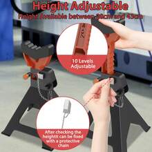 Froadp Świeczniki samochodowe z gumową matą ochronną, regulowana wysokość świec od 28 do 42 cm - Czarne - Zobacz 4