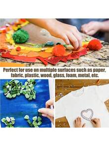 100pcs/Roll Double-Sided Transparent Balloon Glue Dots For Wedding And Birthday Decoration, Diy Handmade Removable, Traceless Back To School - Multicolor - View 5