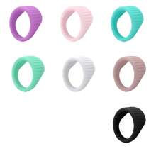 7 - Pack Women's Silicone Rings In Multiple Colors - Soft, Hypoallergenic & Stylish
