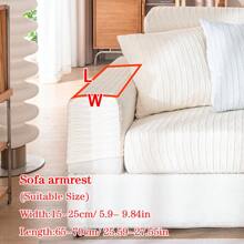 1pc Summer Jacquard Non-Slip Sofa Seat Cushion Cover, Modern Lightweight Breathable Pet-Friendly Elastic Sofa Slipcover, Applicable For L-Shaped Sofa And 1/2/3/4 Seater Sofa (Sold Individually)